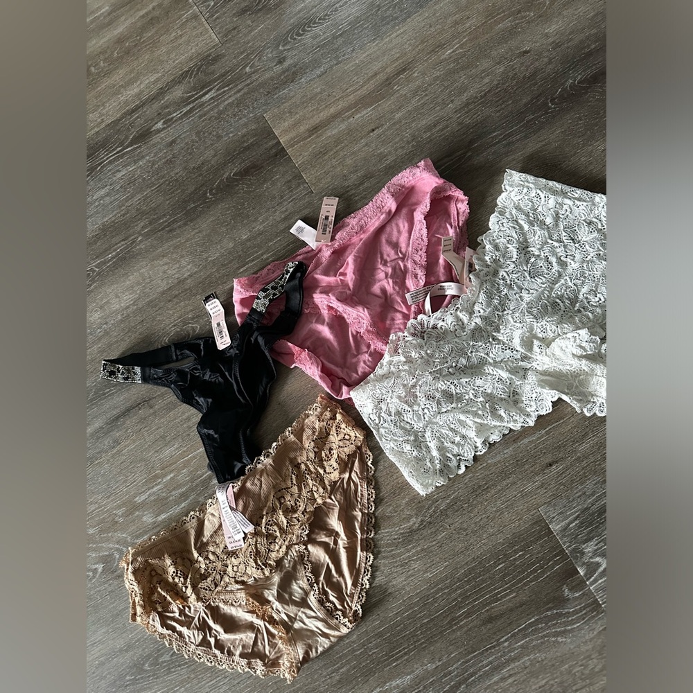 New with tags lot of 4 small Victoria Secret panties